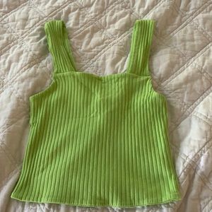 cropped tank top